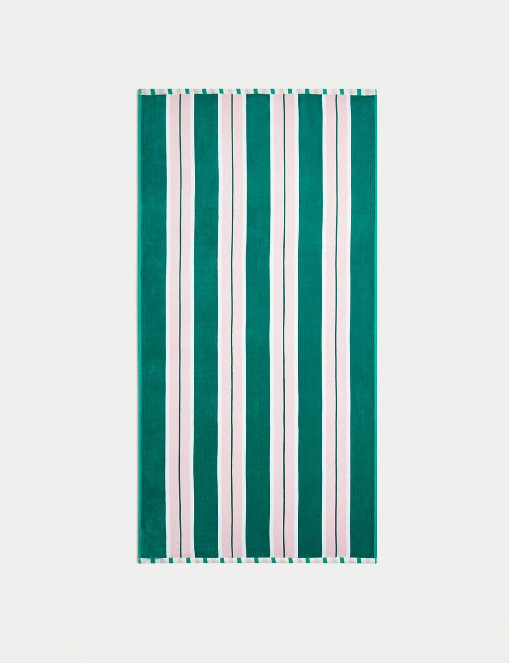Pure Cotton Striped Sand Resistant Beach Towel