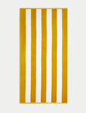 Pure Cotton Striped Sand Resistant Beach Towel