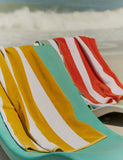 Pure Cotton Striped Sand Resistant Beach Towel