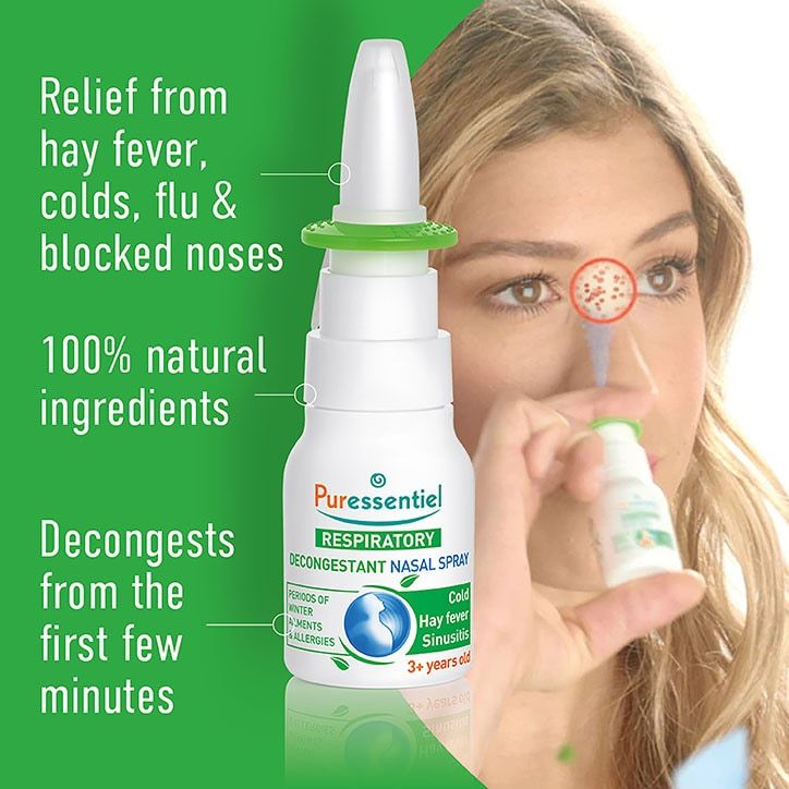 Puressentiel Respiratory Decongestant Nasal Spray 15ml