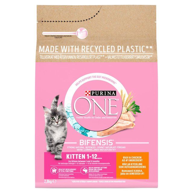 Purina ONE Kitten Chicken &amp;amp; Whole Grain   2.8kg