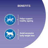 Purina One Senior 11+ Chicken Dry Cat Food   750g