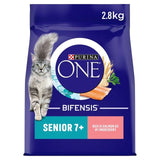 Purina One Senior 7+ Salmon Dry Cat Food   2.8kg