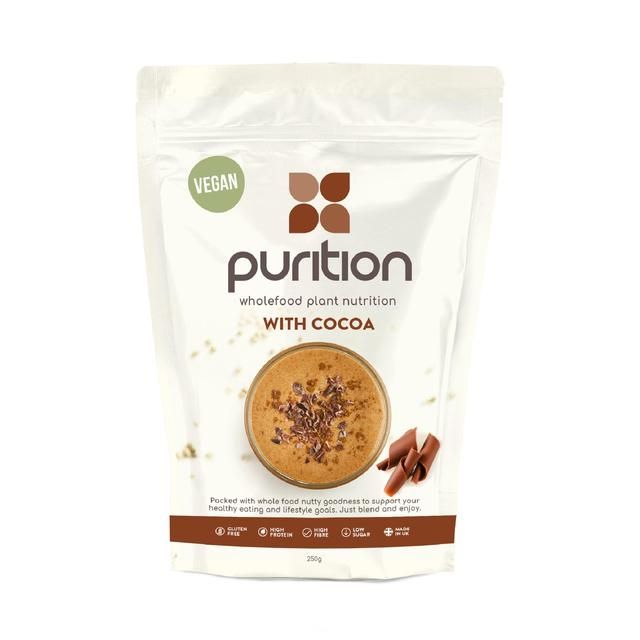 Purition Cocoa Vegan Wholefood Nutrition Powder    250g