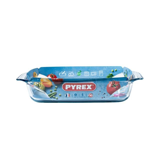 Pyrex Optimum Glass Roaster 39cm