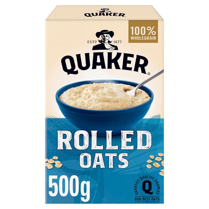 Quaker 100% Wholegrain Rolled Porridge Oats