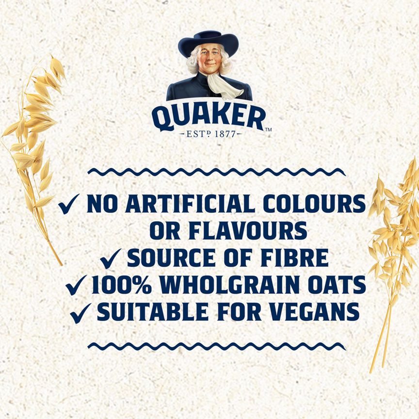 Quaker 100% Wholegrain Rolled Porridge Oats