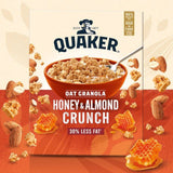 Quaker Oat Granola Honey &amp;amp; Almond Cereal   500g