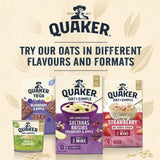 Quaker Oat So Simple Apple &amp;amp; Blueberry Porridge Sachets Cereal   10 per pack
