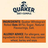 Quaker Oat So Simple Caramelised Biscuit Porridge Cereal Sachets   10 per pack