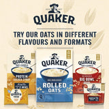 Quaker Oat So Simple Protein Golden Syrup Porridge Sachets Cereal   8 per pack