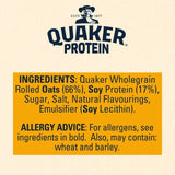 Quaker Oat So Simple Protein Golden Syrup Porridge Sachets Cereal   8 per pack