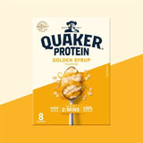 Quaker Oat So Simple Protein Golden Syrup Porridge Sachets Cereal   8 per pack