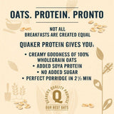 Quaker Oat So Simple Protein Original Porridge Sachets Cereal   8 per pack