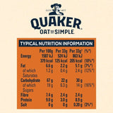 Quaker Oat So Simple Sweet Cinnamon Porridge Sachets Cereal   10 per pack