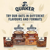 Quaker Oat So Simple Velvety Chocolate Porridge Cereal Sachets   10 per pack