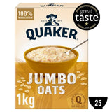Quaker Oats Jumbo Rolled Oats Porridge Cereal   1kg