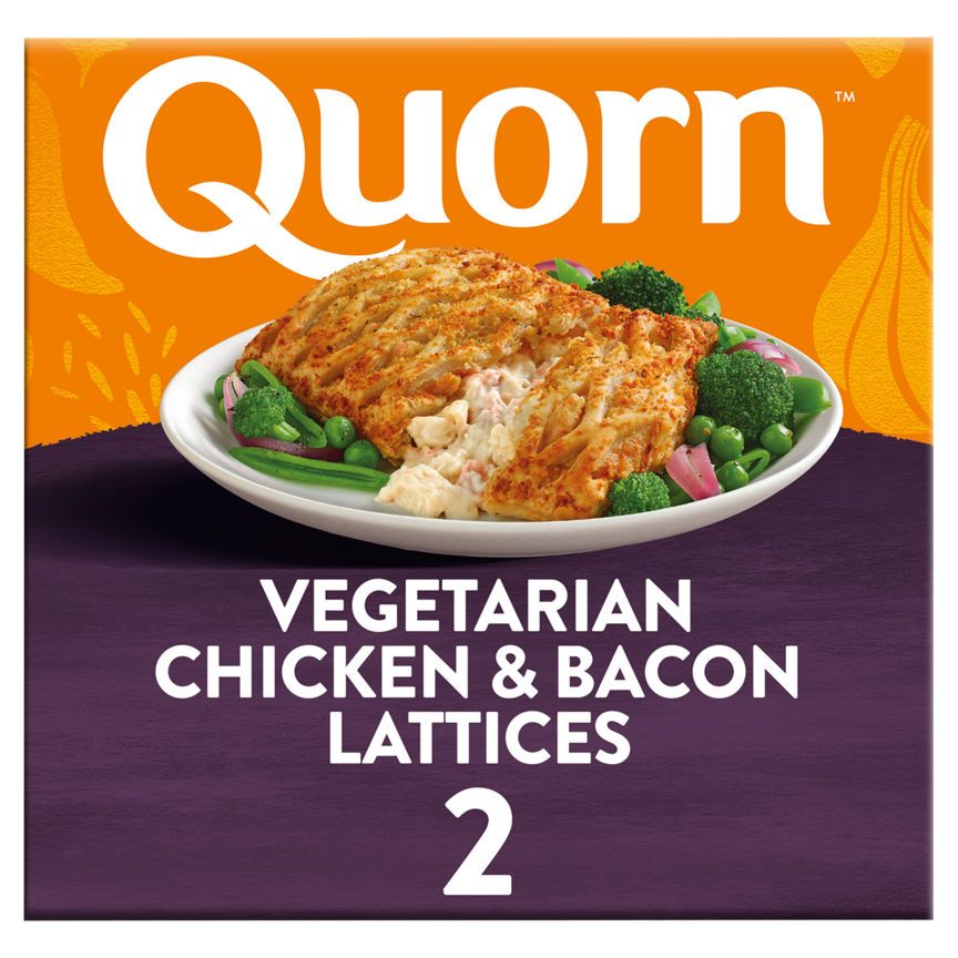 Quorn Vegetarian 2 Chicken &amp;amp; Bacon Lattice
