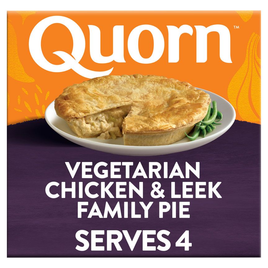 Quorn Vegetarian Chicken &amp;amp; Leek Family Pie