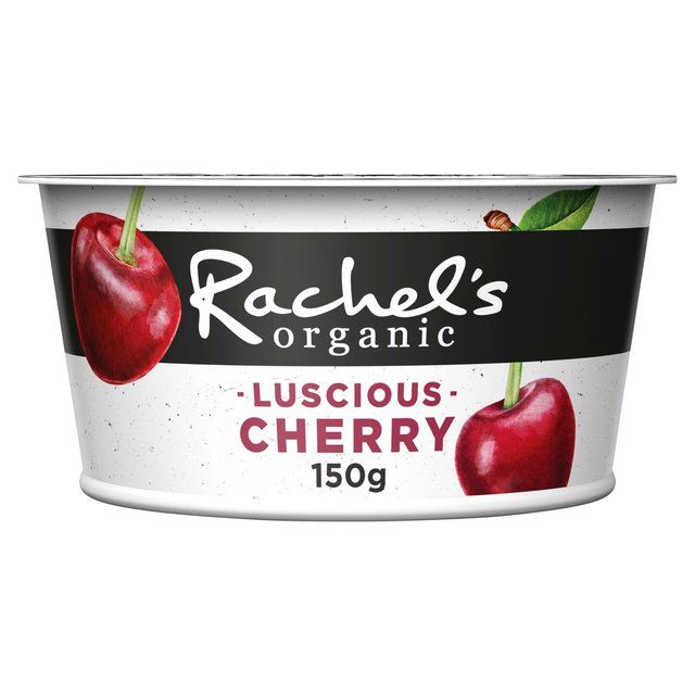 Rachel's Organic Yog Thick &amp;amp; Creamy Forbidden Cherry   150g