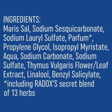 Radox Bath Therapy Muscle Soak Herbal Bath Salts   400g