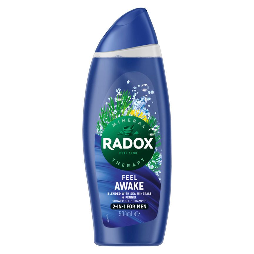 Radox Mineral Therapy 2-in-1 Shower Gel &amp;amp; Shampoo Feel Awake