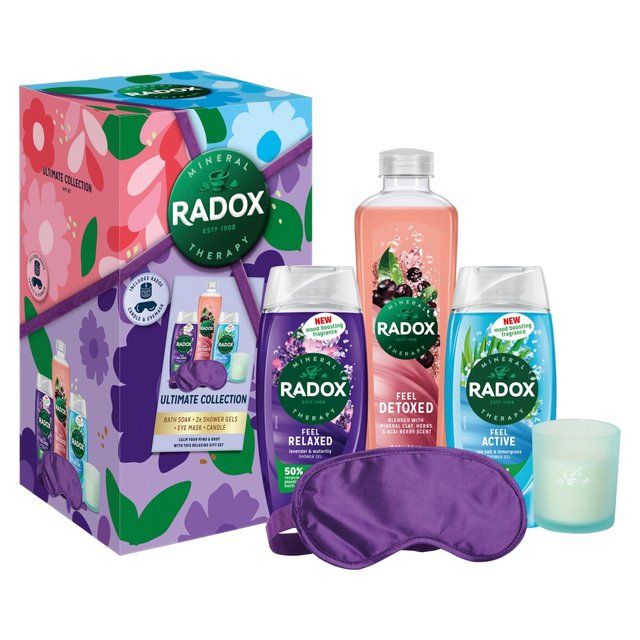 Radox Ultimate Collection with Radox Candle &amp;amp; Eye Mask Gift Set