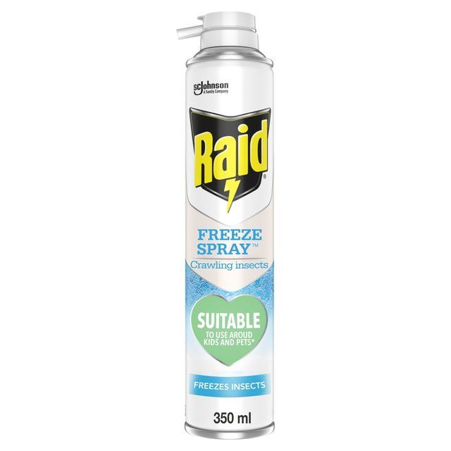 Raid Freeze Crawling Insects Spray   300ml