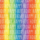 Rainbow Birthday Gift Wrap Sheets   2 per pack