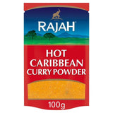 Rajah Spices Hot Caribbean Curry Powder   100g