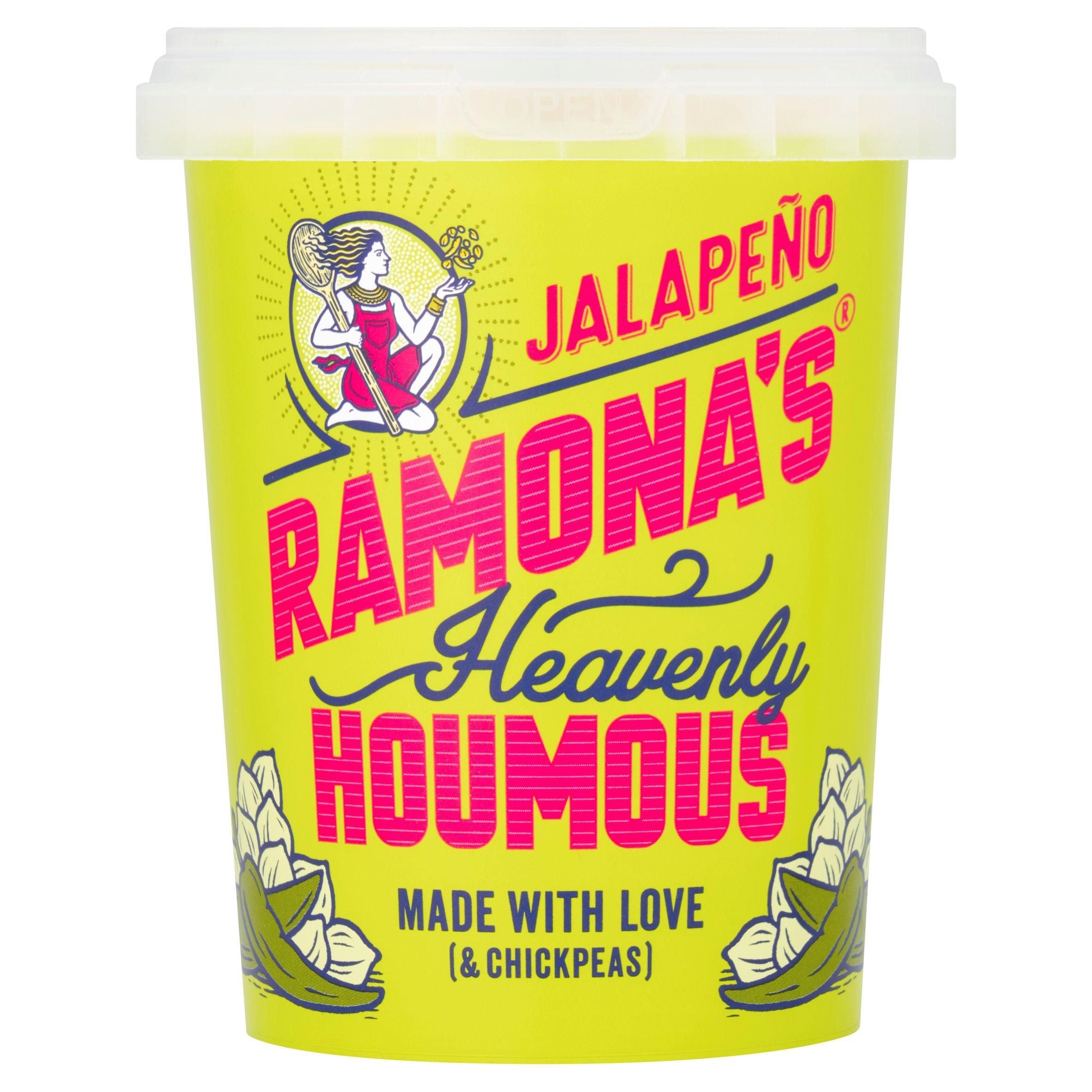 Ramona's Heavenly Jalapeno Houmous 500g