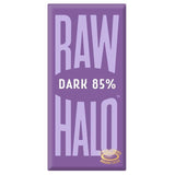 Raw Halo Vegan Dark 85% Chocolate Bar   70g