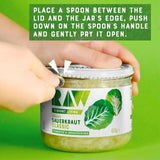 Raw Organic Fresh Kraut Classic Crunch Sauerkraut &amp;amp; Sea salt   410g