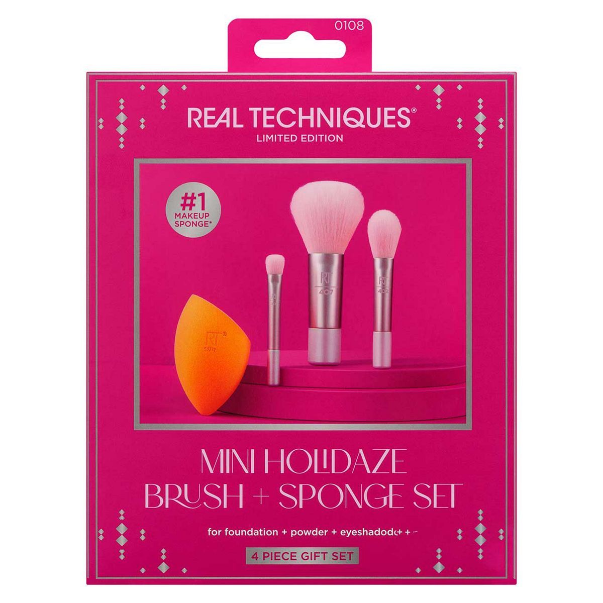 Real Techniques Limited Edition Mini Holidaze Brush + Sponge Kit