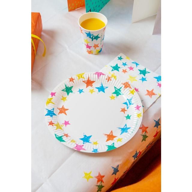Recyclable Star Napkins   20 per pack