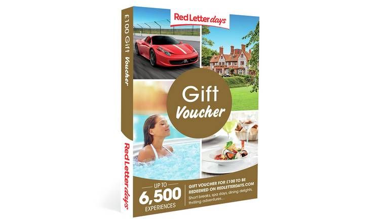 Red Letter Days &amp;pound;100 Gift Voucher
