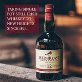 Redbreast 12 Year Old Single Pot Still Blended Irish Whiskey   70cl