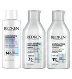 REDKEN Acidic Bonding Concentrate Intensive Pre-Treatment, Shampoo, Conditioner Bond Repair Bundle