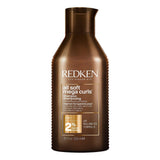 REDKEN All Soft Mega Curls Shampoo,For Dry Curly &amp;amp; Coily Hair, Sulphate-Free To Gently Cleanse 300ml