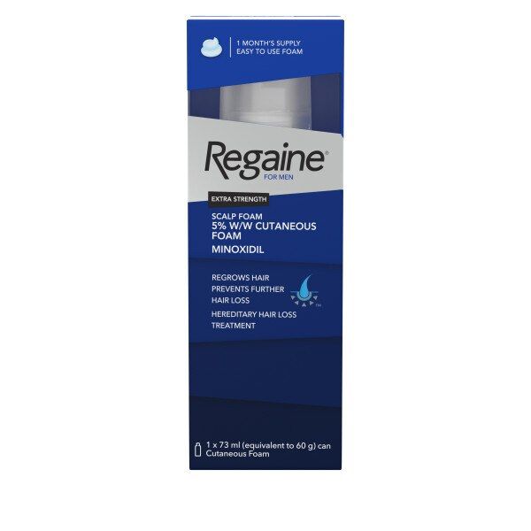 Regaine For Men Foam Hair Re-Growth with Minoxidil 1 x 73ml