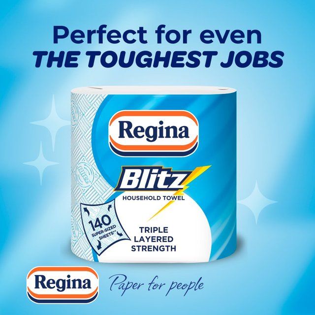 Regina Blitz Household Towel   2 per pack