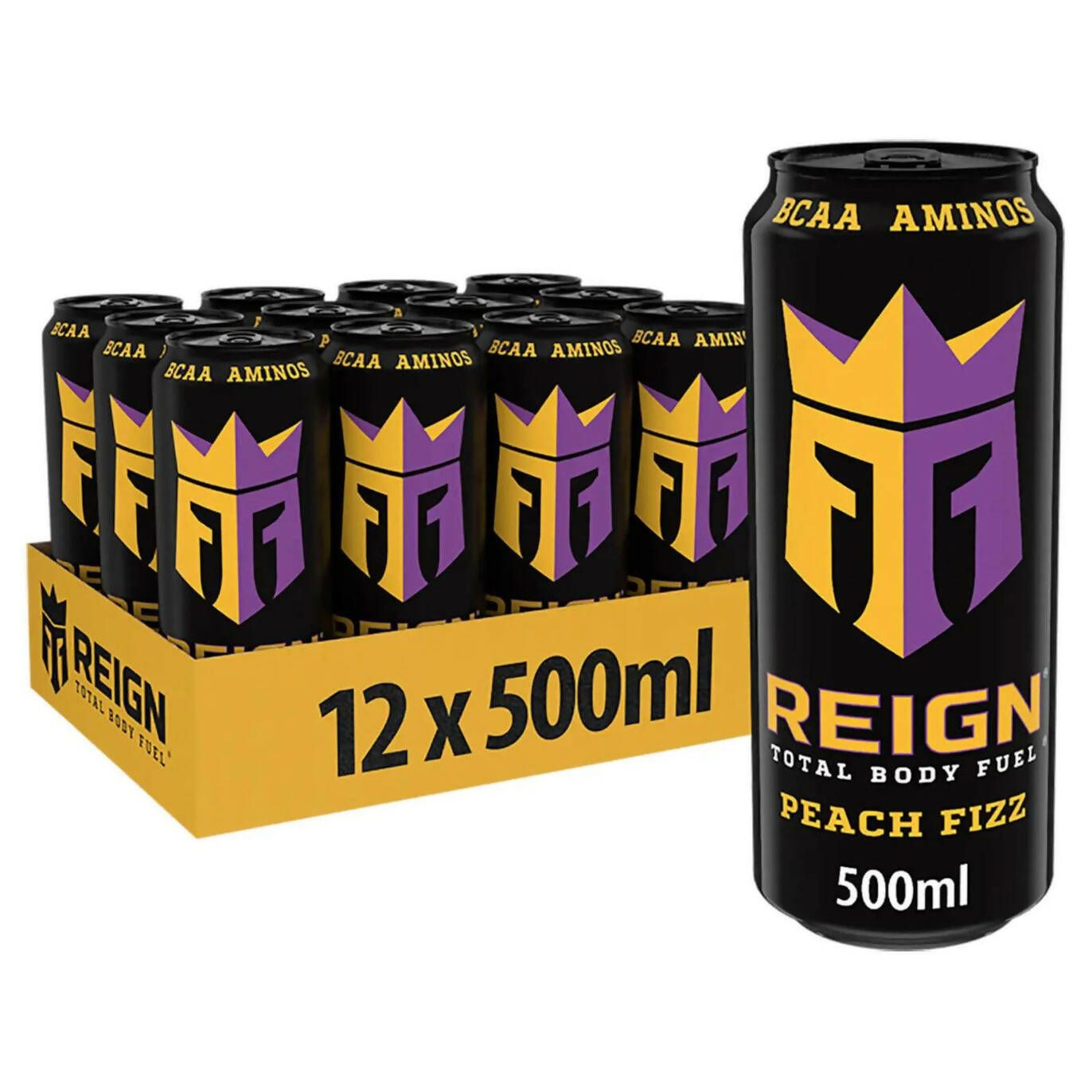 Reign Peach Fizz 12x500ml