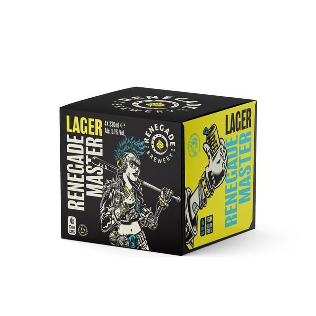 Renegade Master Lager   4 x 330ml