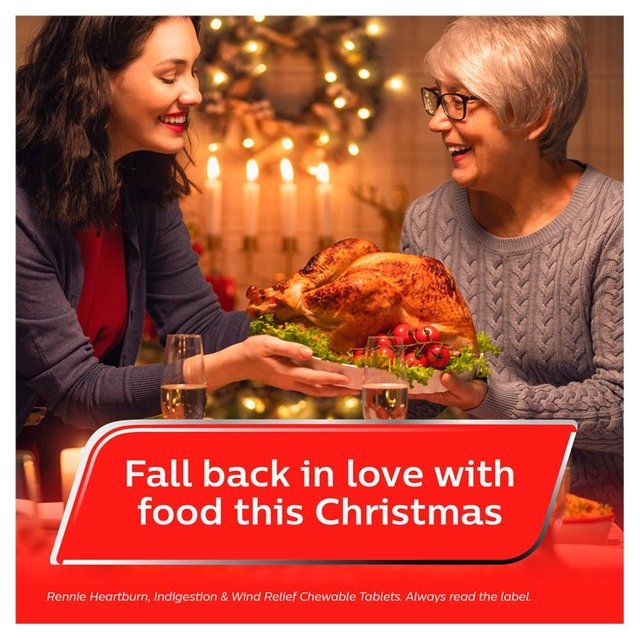 Rennie Heartburn Indigestion &amp;amp; Wind Relief Tablets   24 per pack