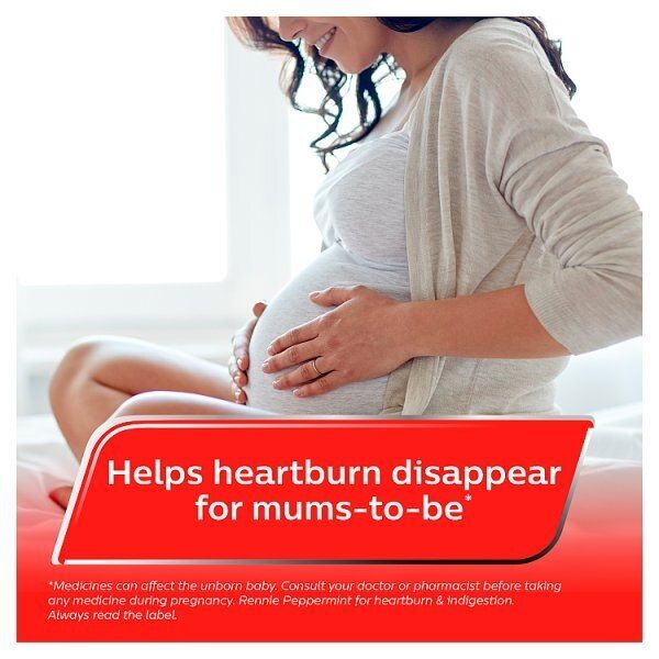 Rennie Peppermint Heartburn &amp;amp; Indigestion Relief 72 Tablets