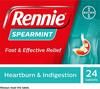 Rennie Spearmint Heartburn &amp;amp; Indigestion Relief 24 Tablets