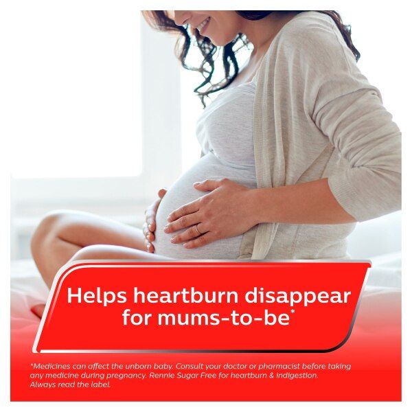 Rennie Sugar Free Heartburn &amp;amp; Indigestion Relief 72 Tablets