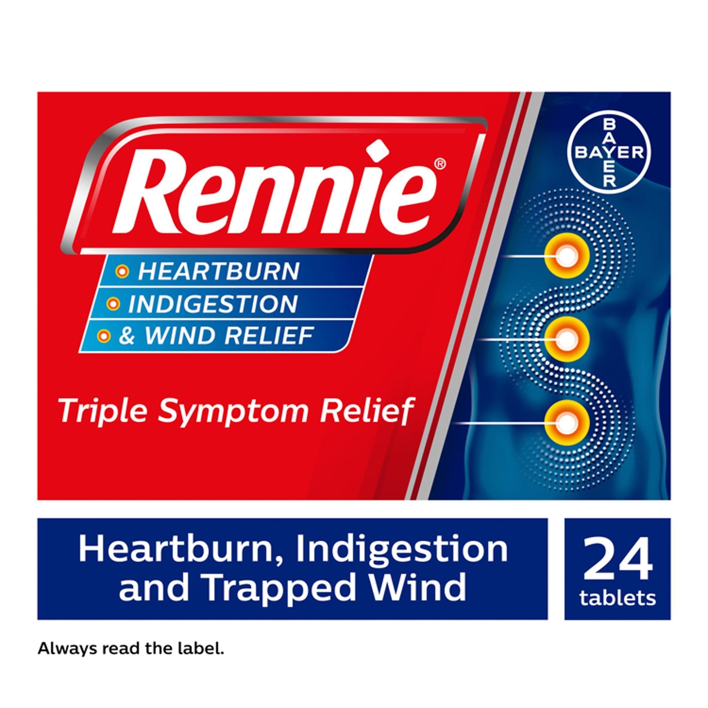 RennieTriple sympton Relief  x24