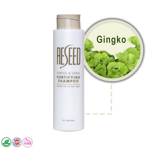 RESEED Ginkgo and Sabal Fortifying Shampoo for Women 250 ml