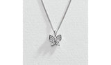 Revere Sterling Silver Butterfly Pendant Necklace